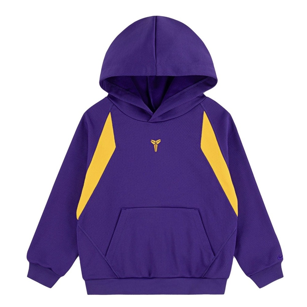 NEW Nike Kobe Bryant Mamba Kids' Therma-FIT Pullover Hoodie Purple Sz Large‎